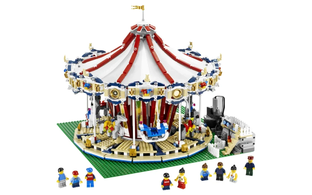 LEGO 10196 Grand Carousel – Großes Karussell – Gesamtmodell mit Figuren