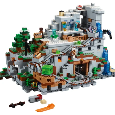 LEGO 21137 Die Berghöhle – vollständiges Modell und Figuren